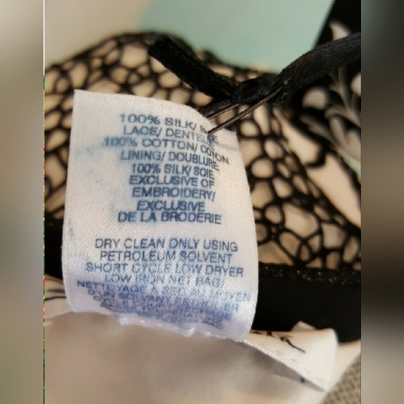 *$4990 NWT OSCAR DE LA RENTA SILK BEAD EMBR. WHT BLACK RUNWAY DRESS US 12 - Picture 5 of 8